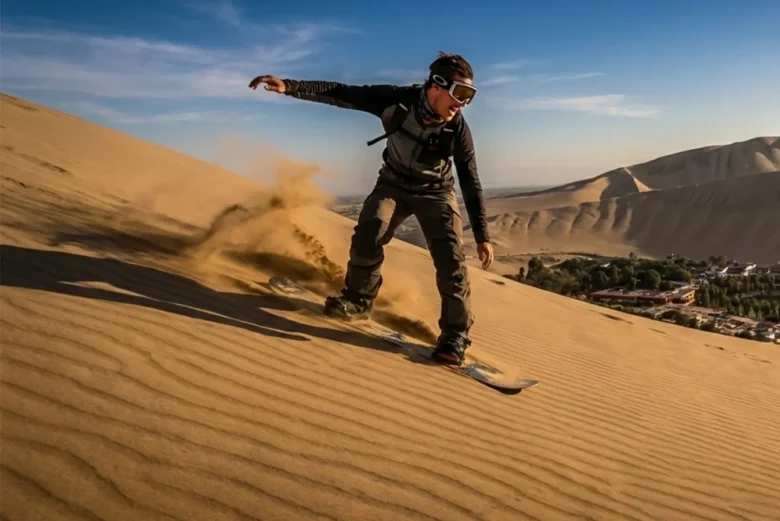 sandboarding hotel nebai ica - Perú
